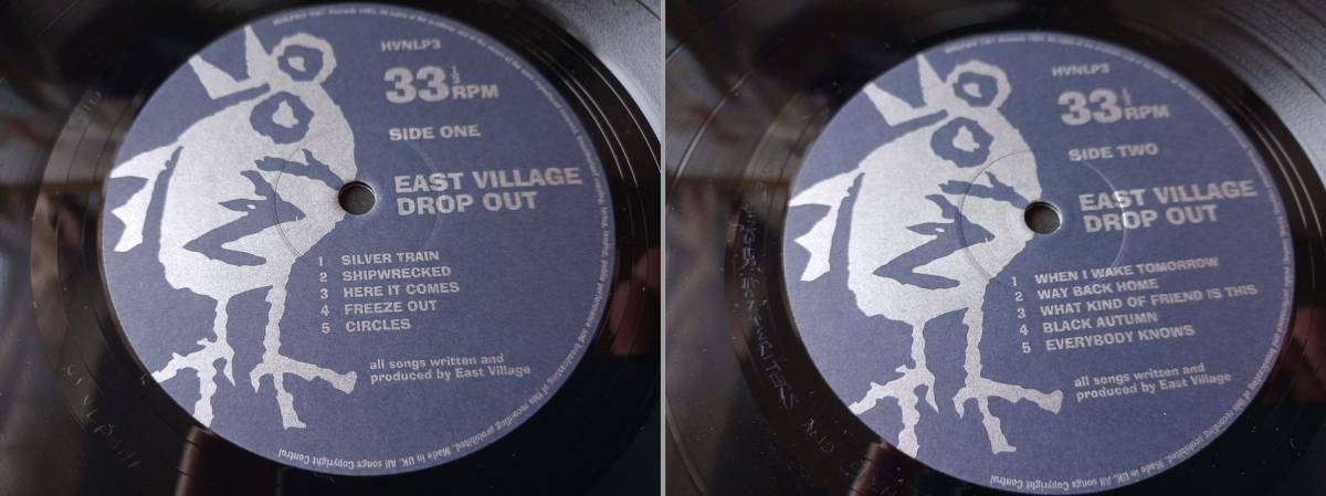 East Village - Drop Out - UKオリジナル LP - MPO刻印 - ネオアコ ギターポップ 稀少盤 _画像9