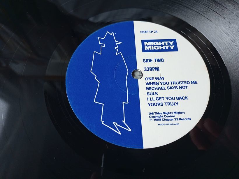 Mighty Mighty - Sharks - 1988 LP - UKオリジナル盤 インナースリーブ付き・ネオアコ名盤、ギターポップ_画像9