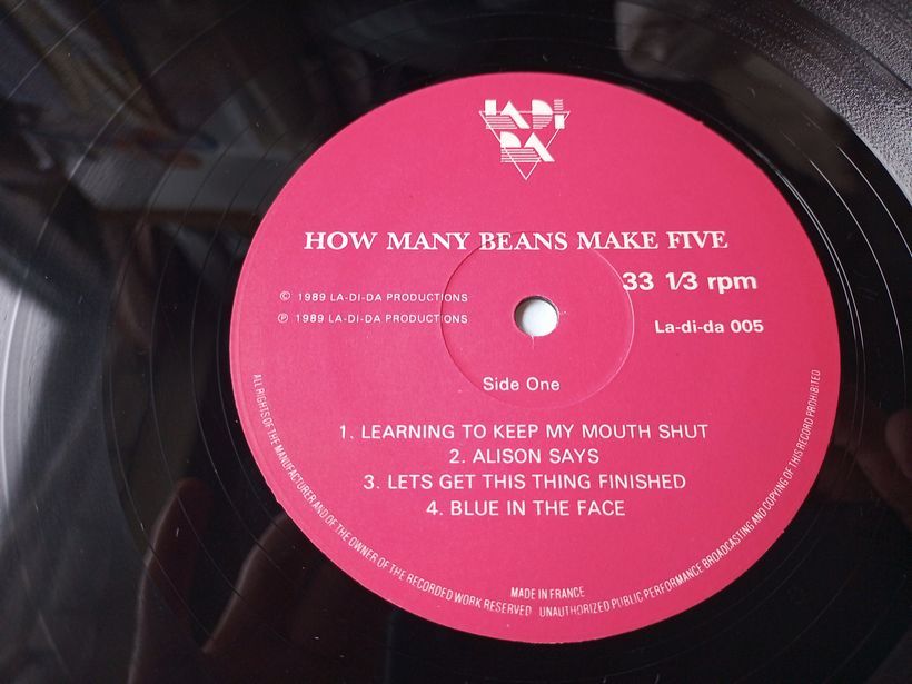 How Many Beans Make Five - 1989年 唯一のLP - UKオリジナル盤 ネオアコ名盤 ギターポップ_画像5