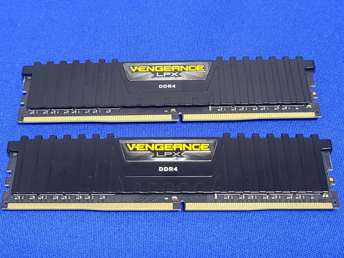 【中古メモリ】 CORSAIR VENGEANCE LPX DDR4-3000 8GBx2 CMK16GX4M2B3000C15_画像2
