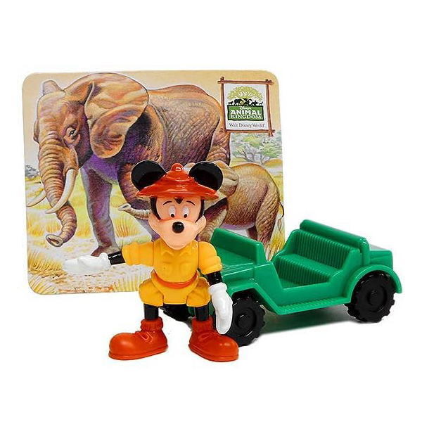  Disney Mickey McDonald's * happy mi-ru toy WDW animal King dam Kilimanjaro * Safari McDonald's 1998 year 