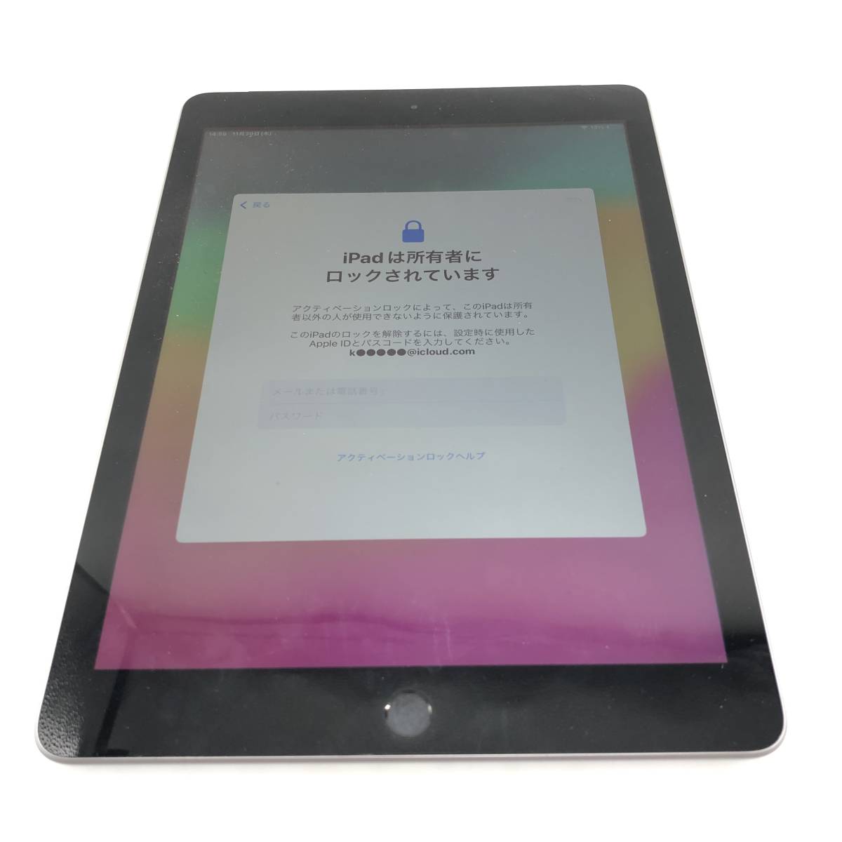 【訳あり処分品】Apple iPad (第6世代) Wi-Fi+Cellular A1954 32GB スペースグレイ 2018年 中古 タブレット パソコン ロック