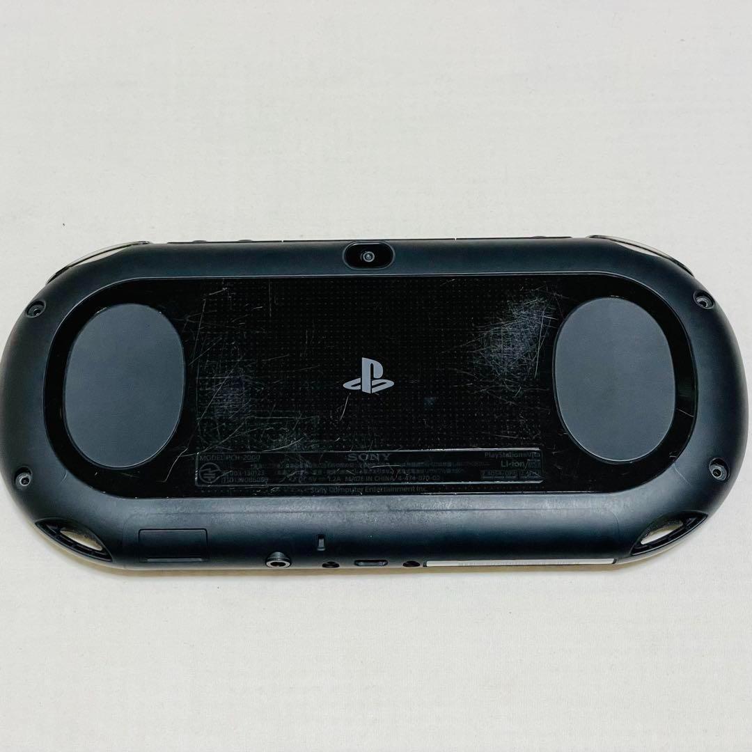 少々難あり【中古】SONY PlayStation Vita ブラック PCH-2000 PS VITA ソニー プレイステーション ビータ ゲーム機  初期化済み 001