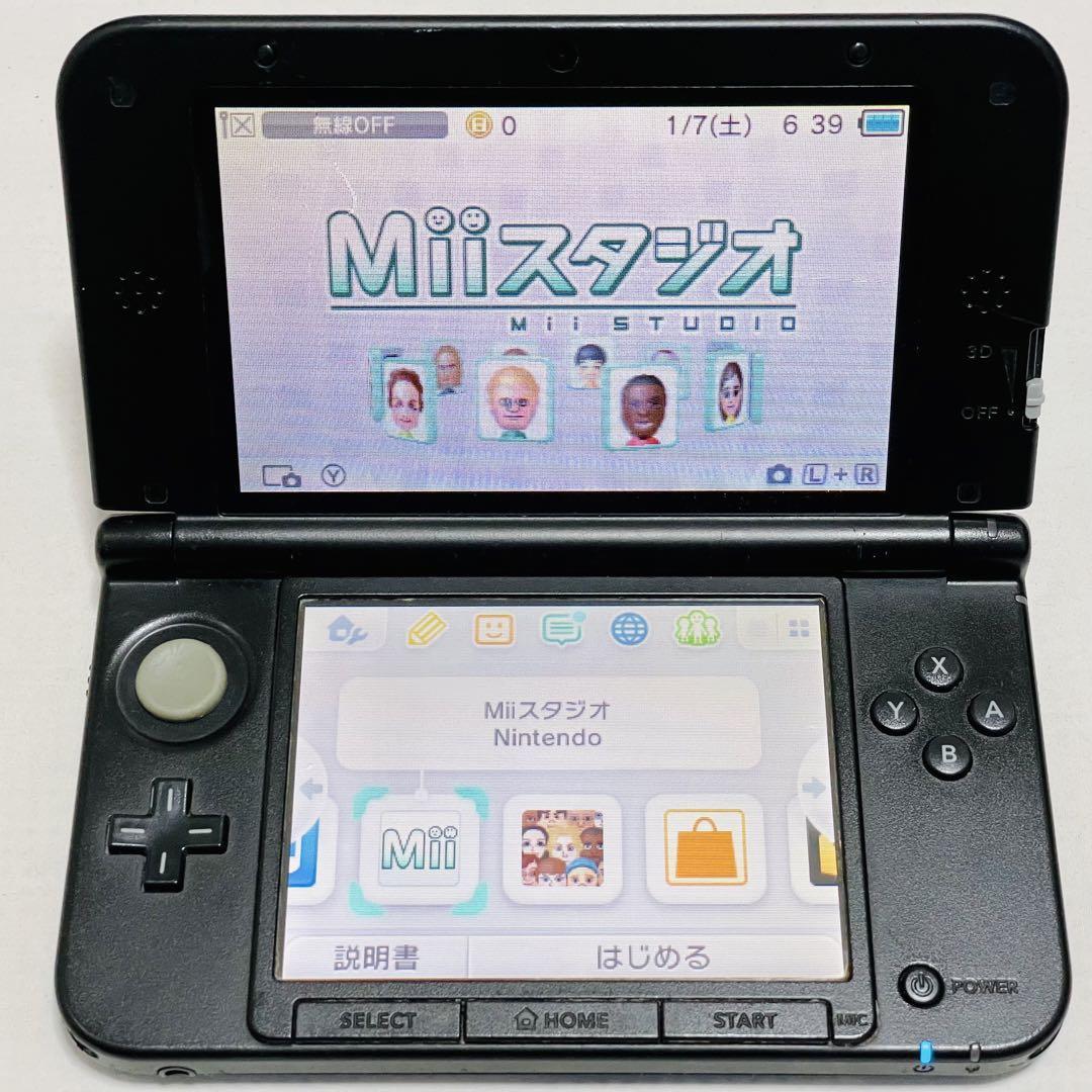 ニンテンドー 3DS LL 本体 ブルー本体 動作確認済 014 現状品 任天堂