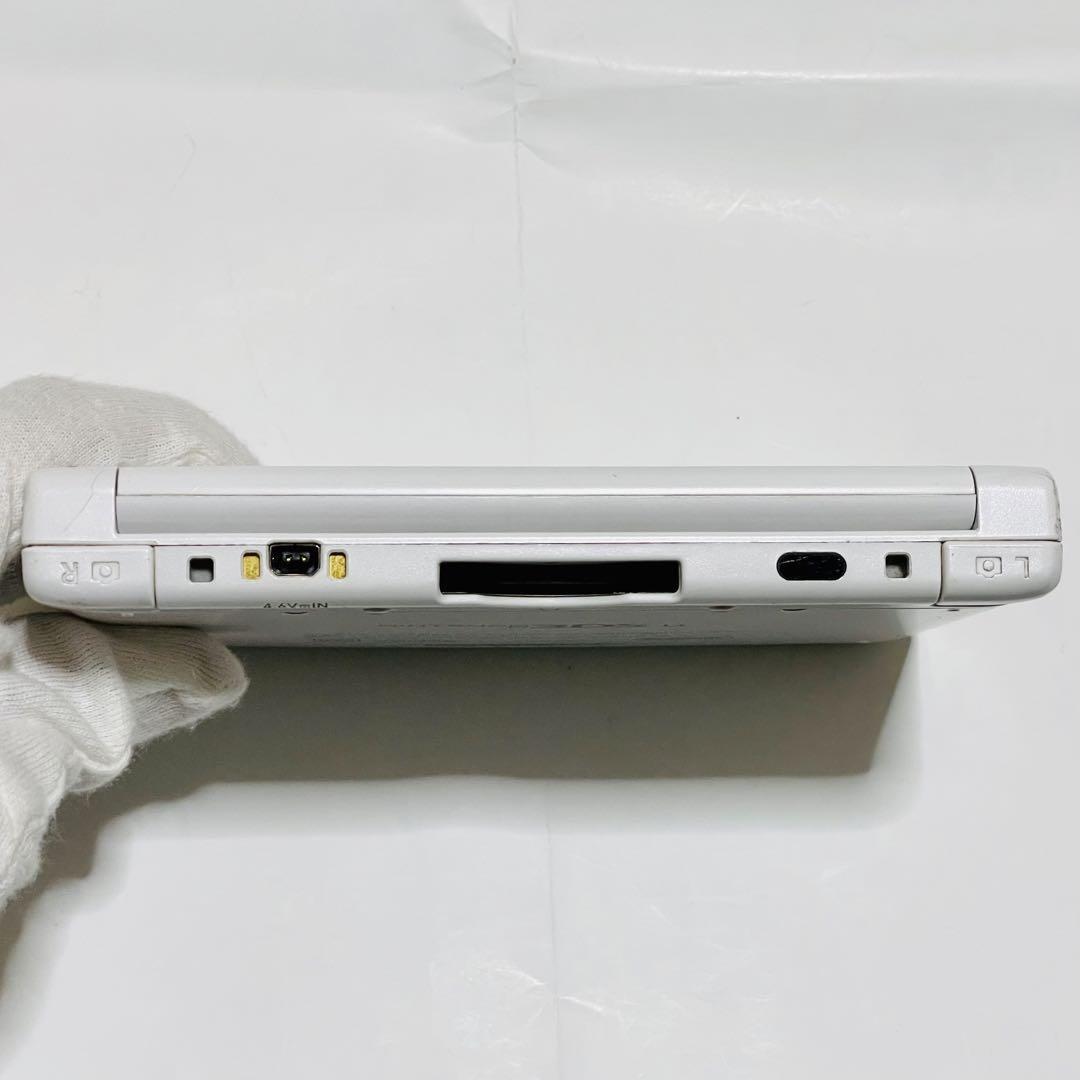 1円スタート！【中古】ニンテンドー 3DS LL 本体 ホワイト SPR-01(JPN) 通電確認済 現状品 任天堂 Nintendo 送料無料 一円 3ds-017_画像8
