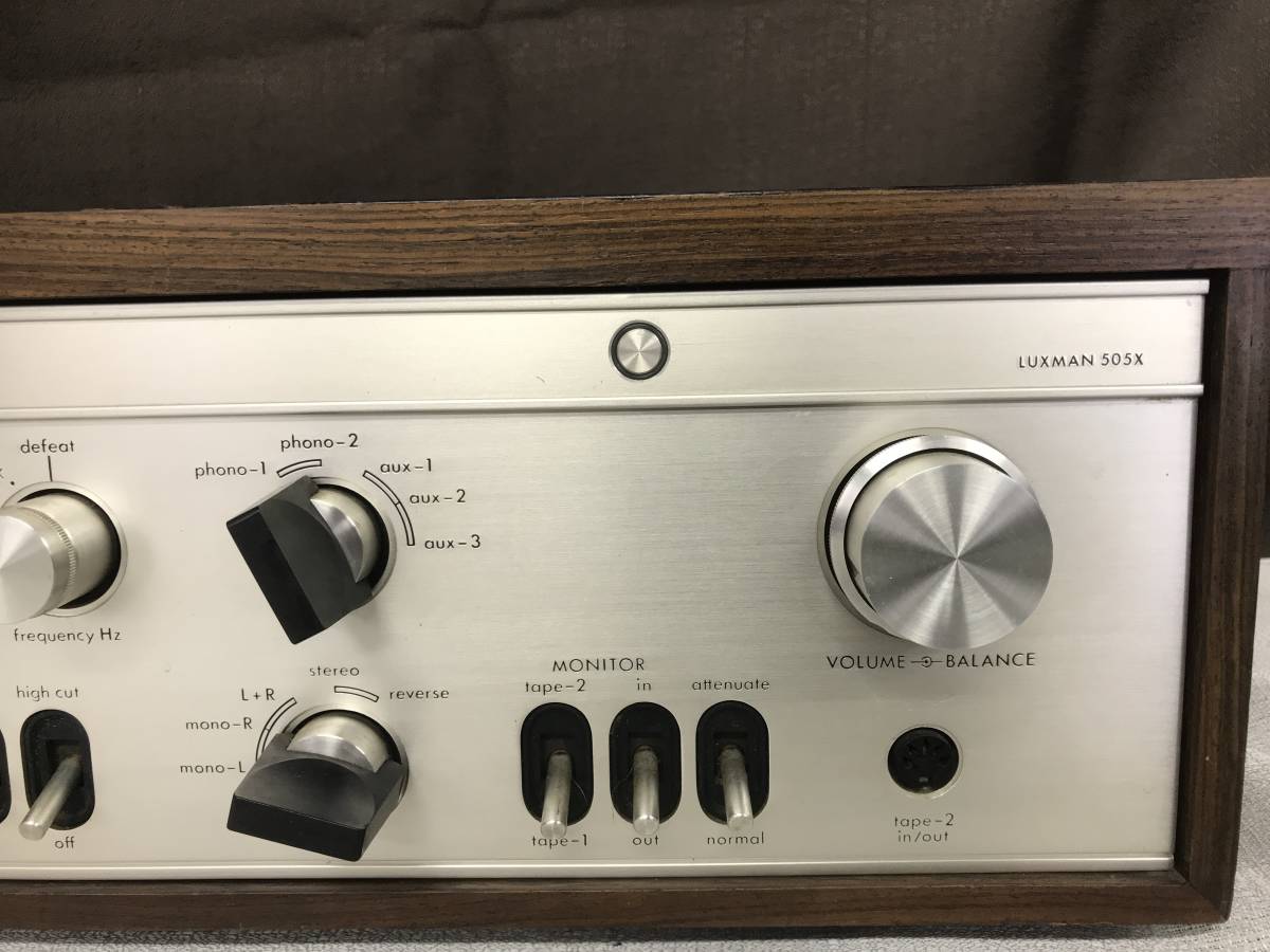  原文:LUXMAN プリメインアンプ SQ505x 505X 未チェック