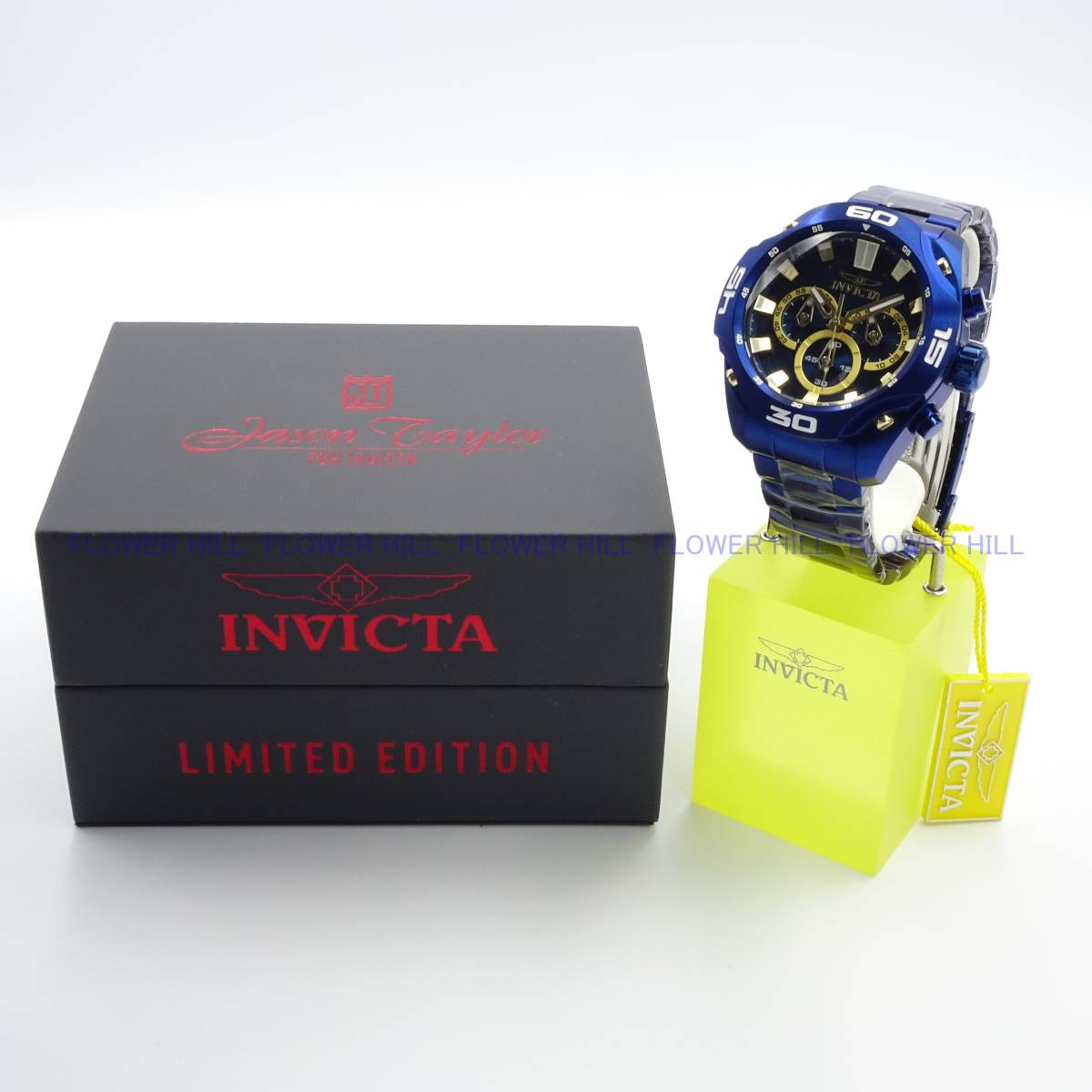 【新品・送料無料】インビクタ INVICTA 腕時計 メンズ クォーツ クロノグラフ COALITION FORCES 36691 ブルー メタルバンド_画像10