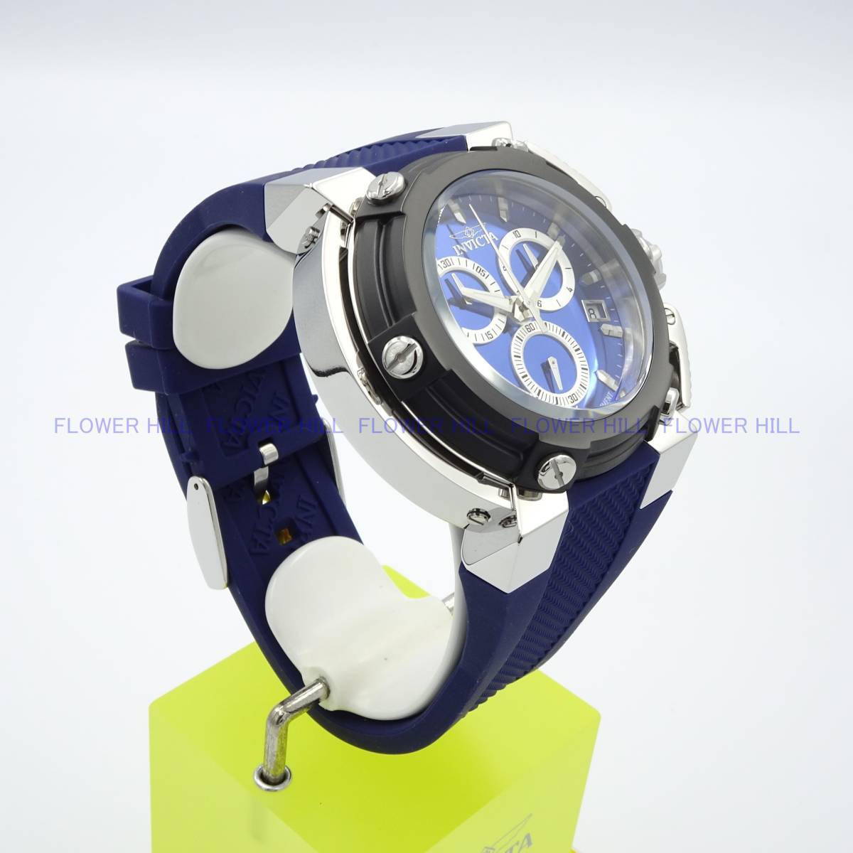【新品・送料無料】インビクタ INVICTA 腕時計 メンズ クォーツ スイスETA COALITION FORCES X-WING 45330 ブルー シリコンバンド