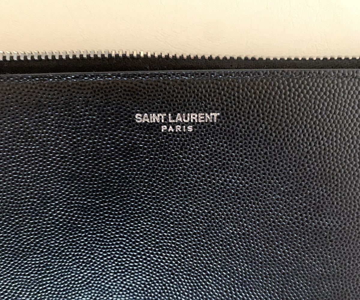 送料込み！未使用品！人気SAINT LAURENT サンローランクラッチバッグ！_画像2