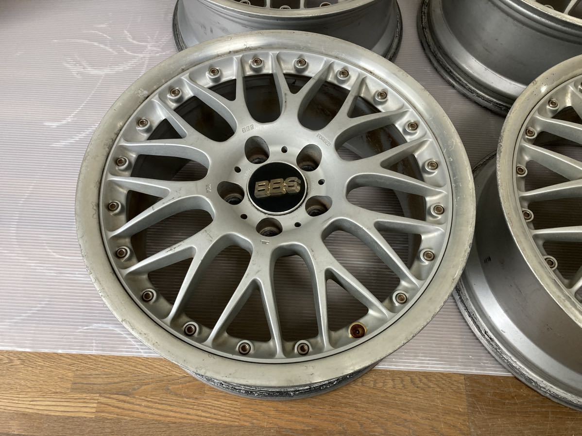 BBS RS779 鍛造 17インチ 17x8J +38 114.3/5H 中古4本 希少 FORGED_画像2