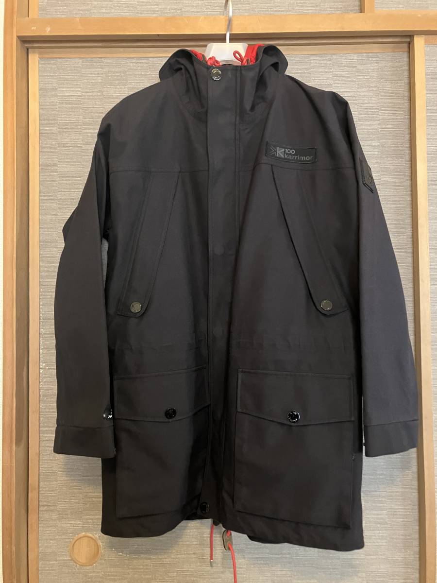 美品　NIGEL CABOURN ／　karrimor K100 TECHNICAL PARKA イギリス製　ブラック　５０サイズ_画像1