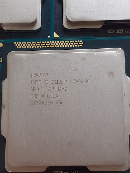 L1120-07　CPU3個セット INTEL COREi7-2600 SR00B 3.40GHZ_画像5