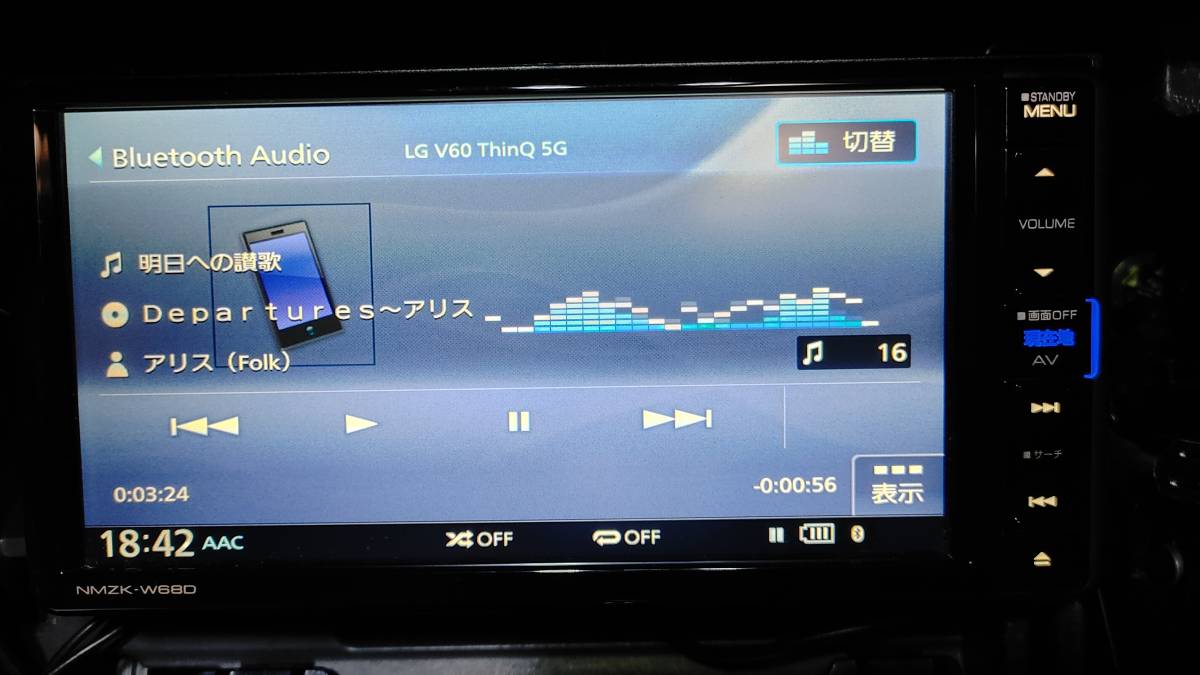 NMZK-W68D ダイハツ純正ナビ NMZK-W68D ダイハツ純正ナビ