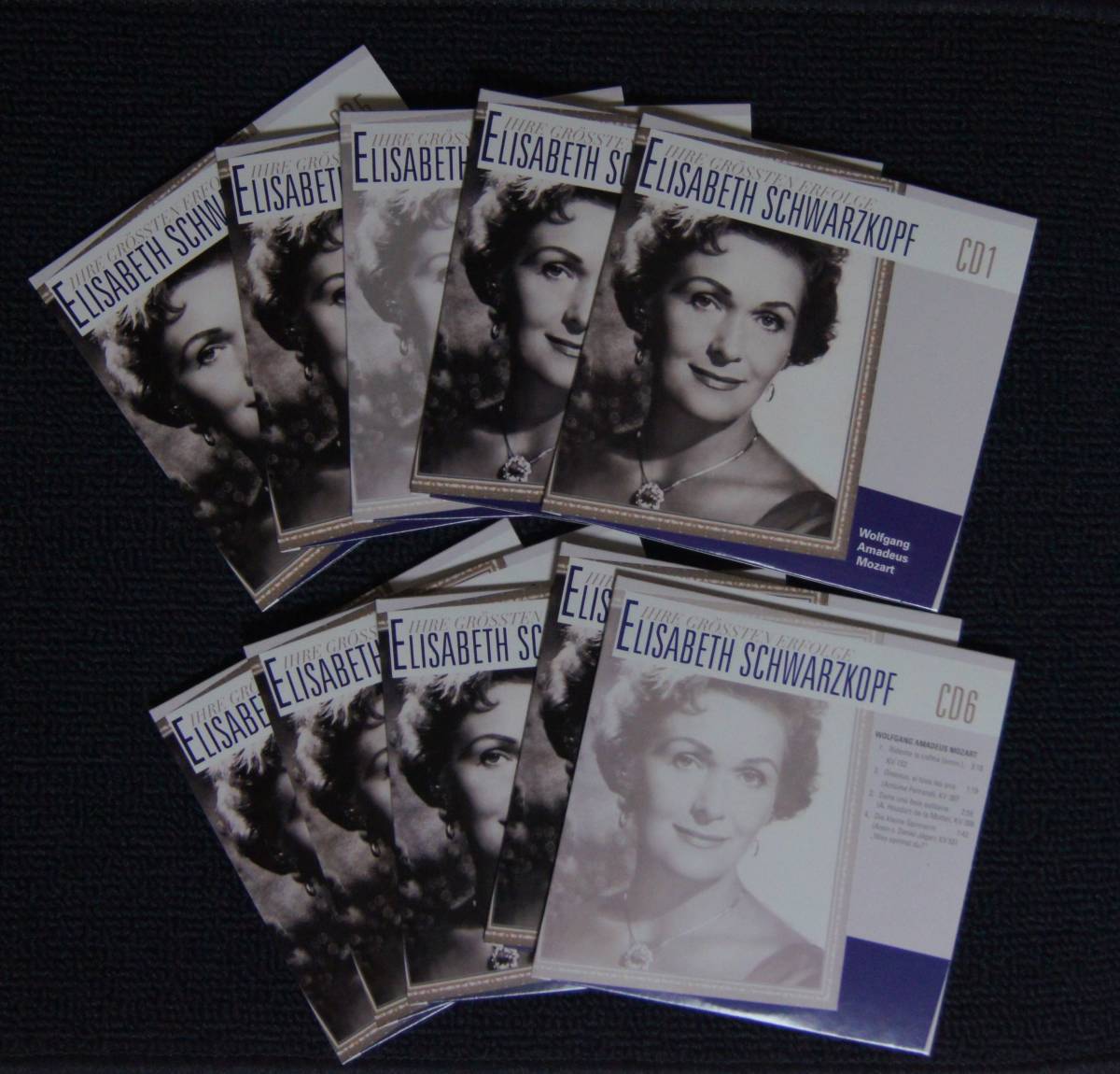 エリーザベト・シュヴァルツコップCD10枚セット【Elisabeth Schwarzkopf　1915年12月9日～ 2006年8月3日】_画像2