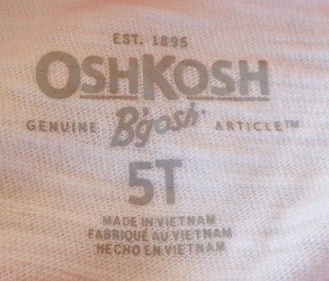 OSHKOSH オシュコシュ キッズ 男の子 5T (105㎝～110㎝) Tシャツ おしゃれ 20231117 kktnok 202 sm 1029_画像3