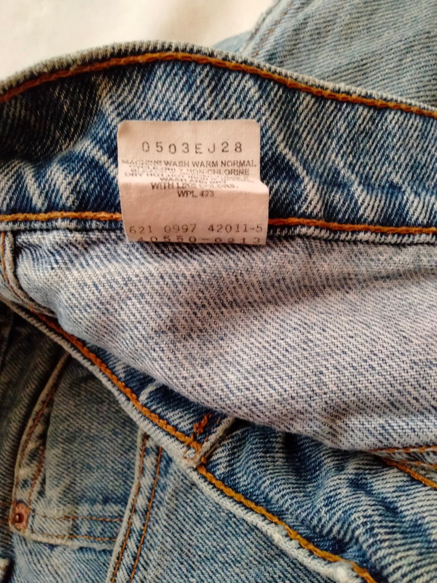 リーバイス 550 Levi's 90s ヴィンテージ /検索 ビッグＥ 501 519 517 505 usa製 vintage 赤耳 前期 後期 ヴィンテージ アメリカ の画像4