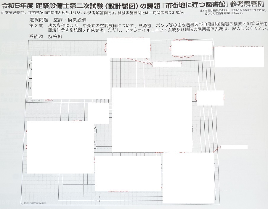 【超特価】 ◇即決◇建築設備士◇令和5年度◇設計製図試験◇二次試験◇赤 その他