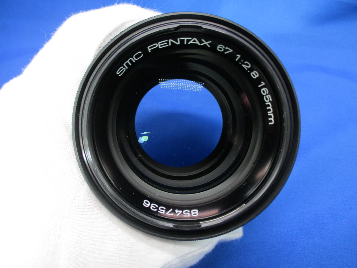 【7184】★防湿庫保管★ レンズ SMC PENTAX ペンタックス 67 1：2.8 165mm 側面キズ有_画像4