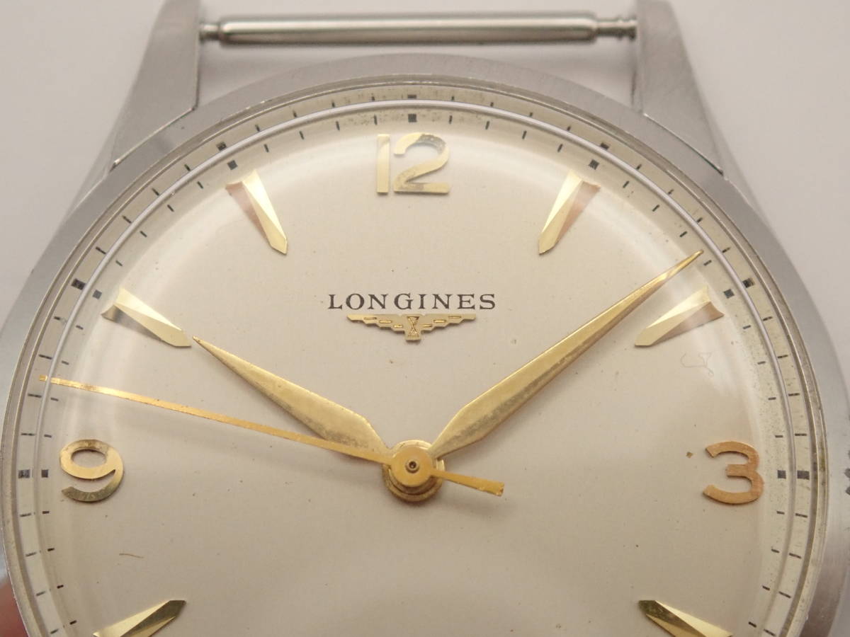 LONGINES　ロンジン　名機 Cai.12.68ZS搭載　Ref.8035-3 手巻き時計【中古品】【タイミング調整済】【３日以内返品可能】_画像8