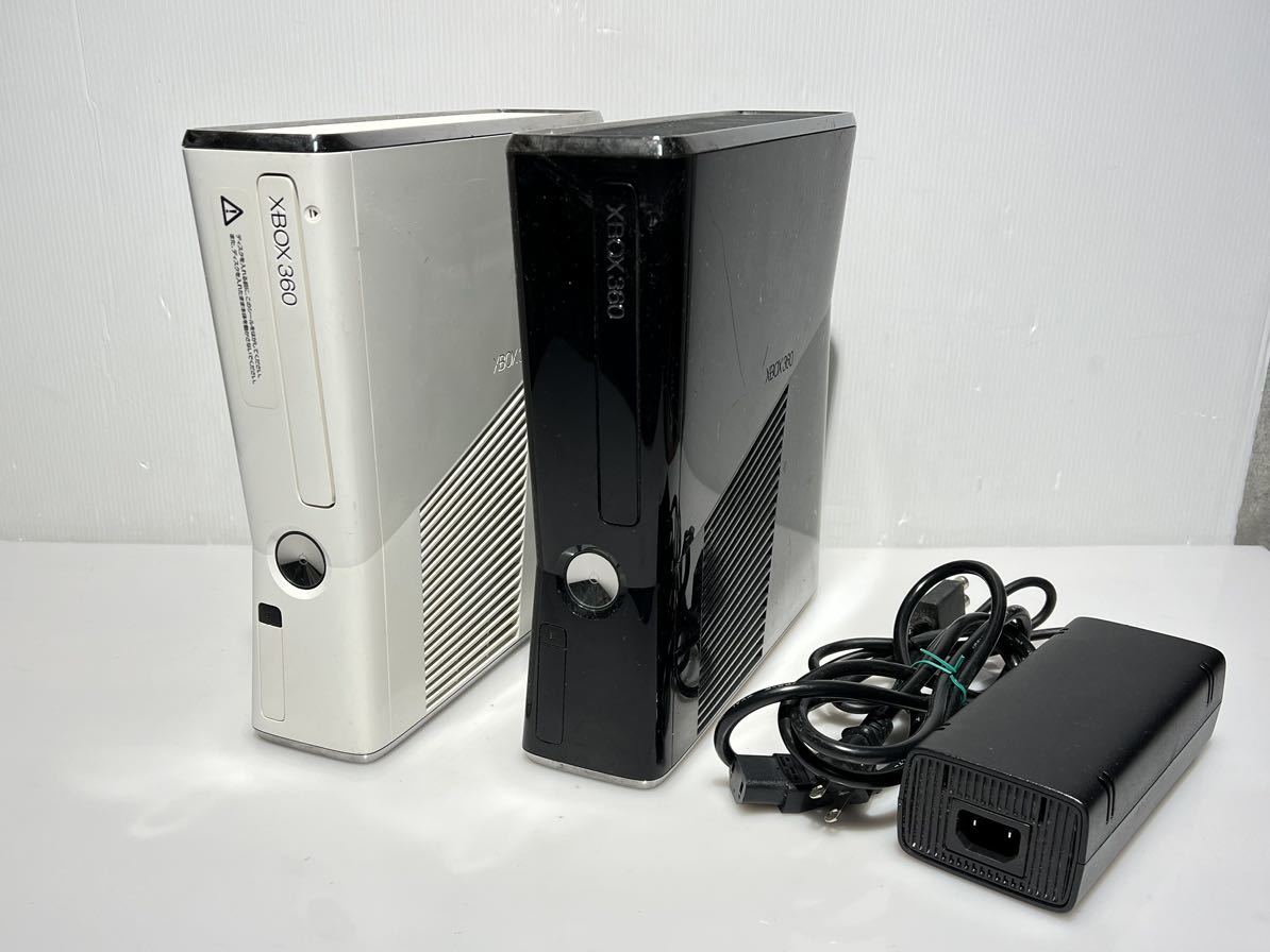 Microsoft マイクロソフト XBOX 360 S CONSOLE 1439 2台まとめ_画像1