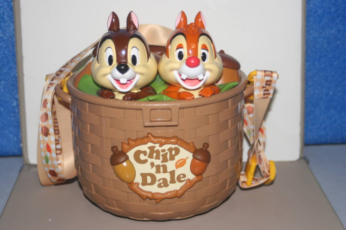 TDR Disney resort chip & Dale Popcorn ковш примерно 19cm фигурка желудь 