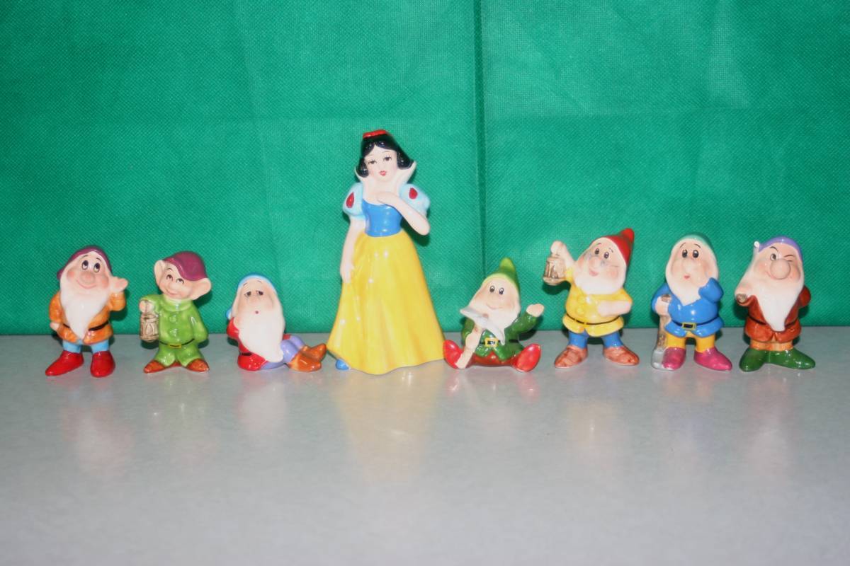 TDL 東京ディズニーランド 白雪姫と7人の小人 セット 陶器製 TDL 東京ディズニーランド 白雪姫と7人の小人 セット 陶器製
