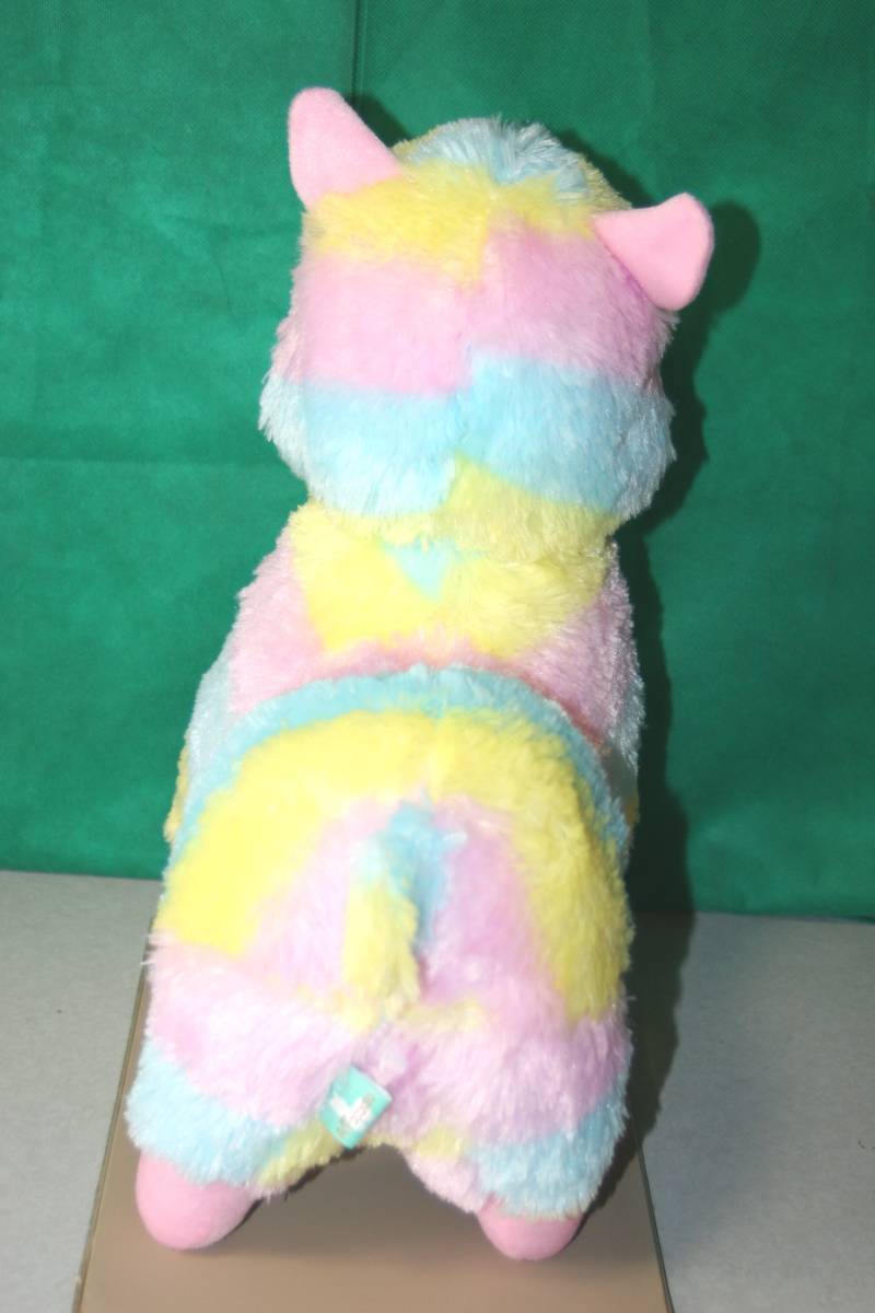 ...  радуга   BIG мягкая игрушка   около 40cm Alpacasso Rainbow BIG !!