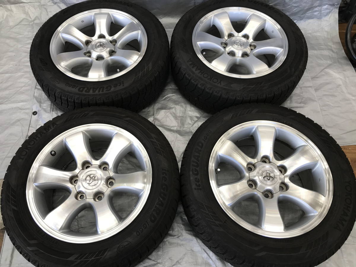 □□2311-173 美品!トヨタ プラド 120系 純正 ホイール ハイエース