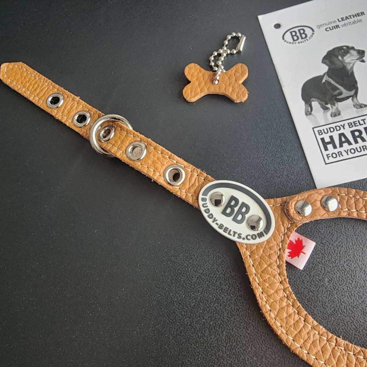 【美品】バディベルト BUDDY BELTS 正規品2号 キャラメル_画像4