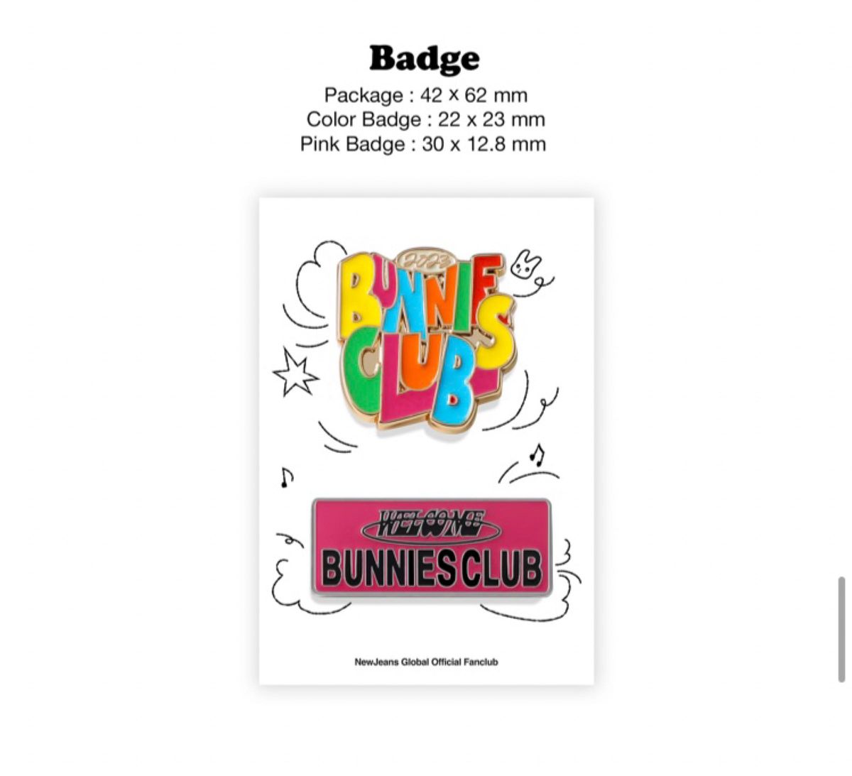 NewJeans Official Bunnies Club Fan Club Membership Kit