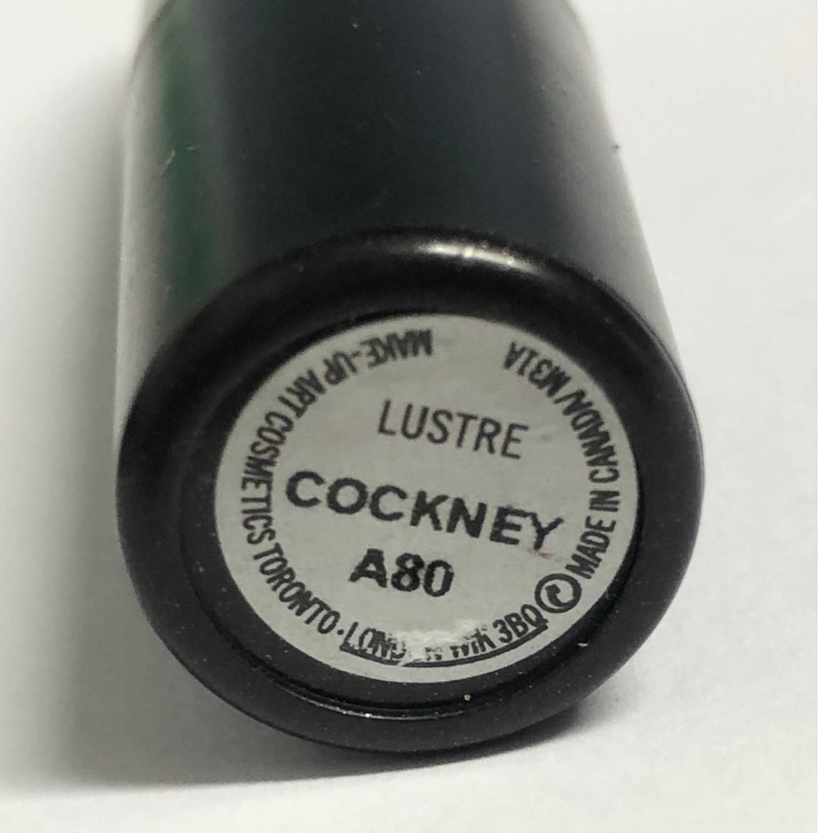 6 MAC Mac lipstick COCKNEY A80 lipstick used 