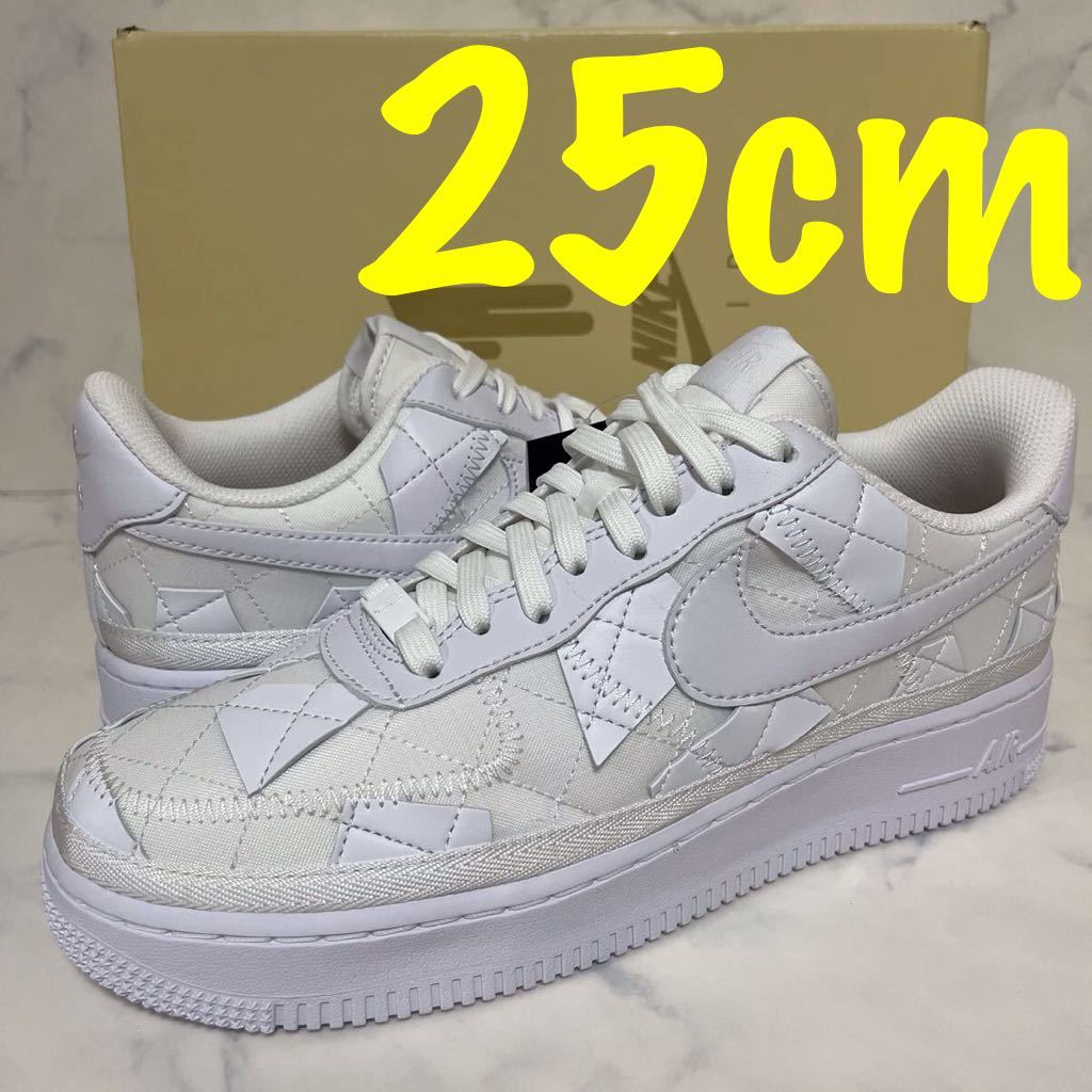 ★送料無料★【新品未試着】25cm Nike Air Force Low TripleWhiteビリー・アイリッシュ ナイキ エアフォース 1 ロー トリプルホワイト 白_画像1