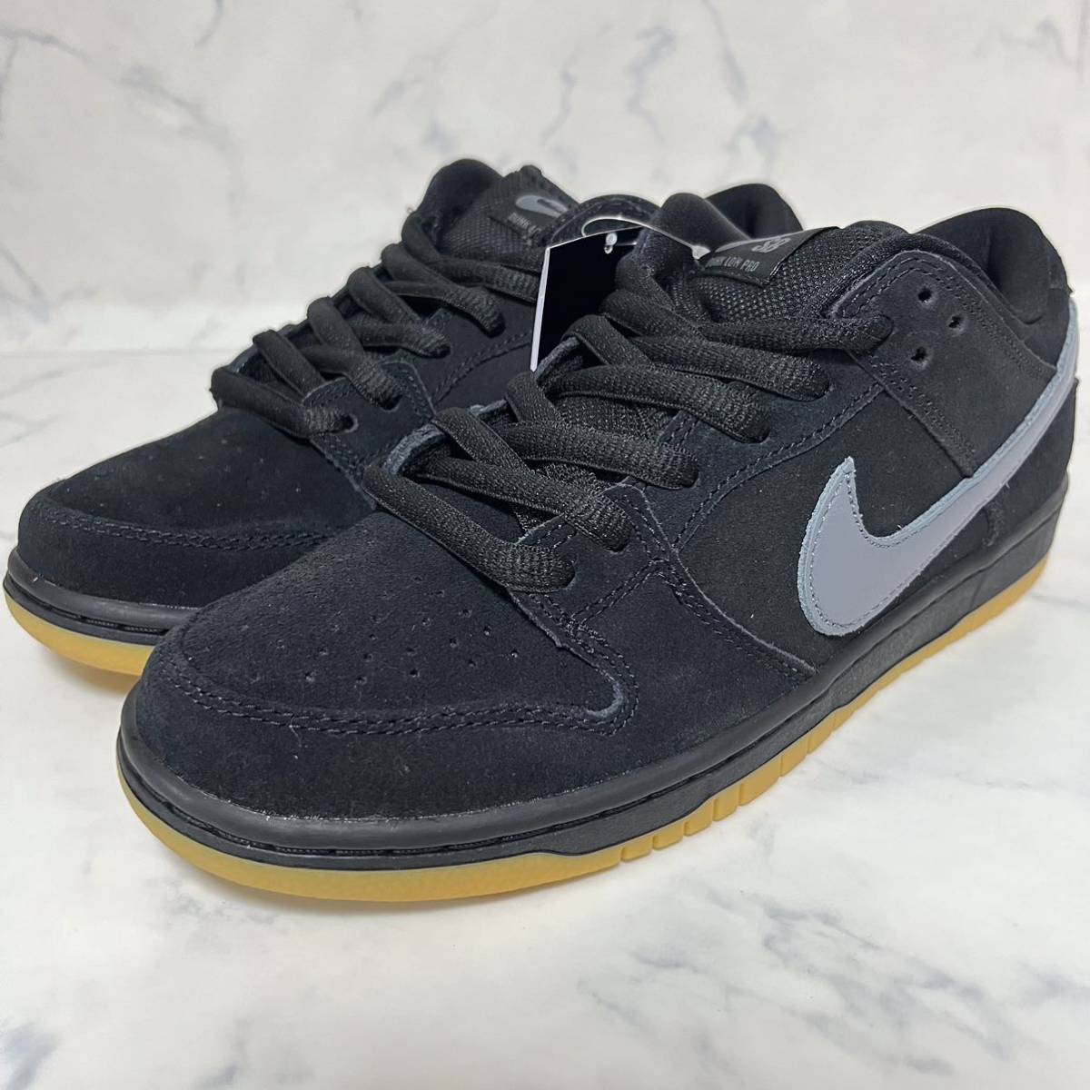 送料無料 26cm Nike SB Dunk Low Pro Black/Fog ナイキ SB