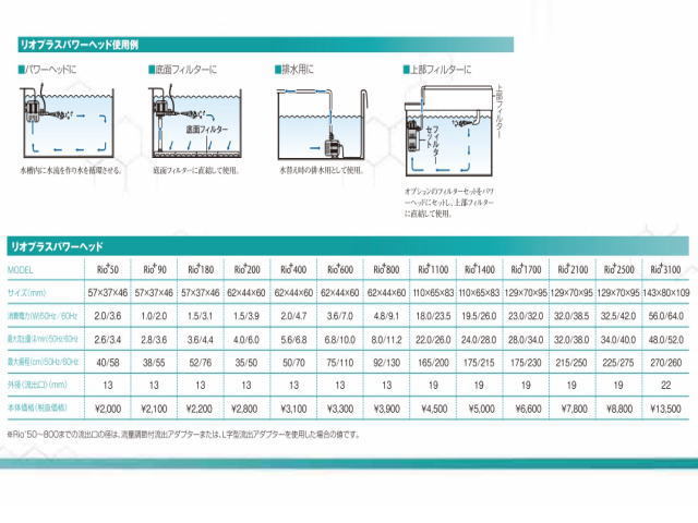 カミハタ リオプラス Rio+3100 50Hz 東日本仕様 水中ポンプ　管理80_画像6