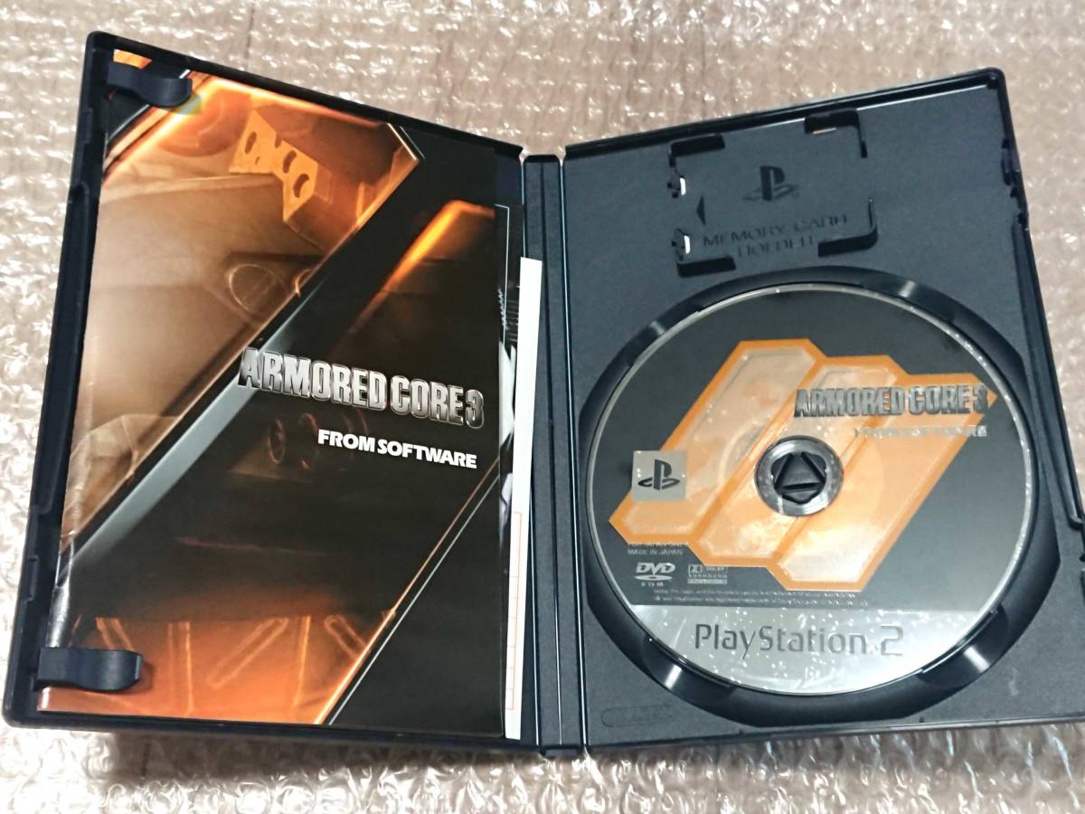 送料無料 【PS2】 ARMORED CORE3 アーマード・コア3 中古 動作確認済み PlayStation2_画像4