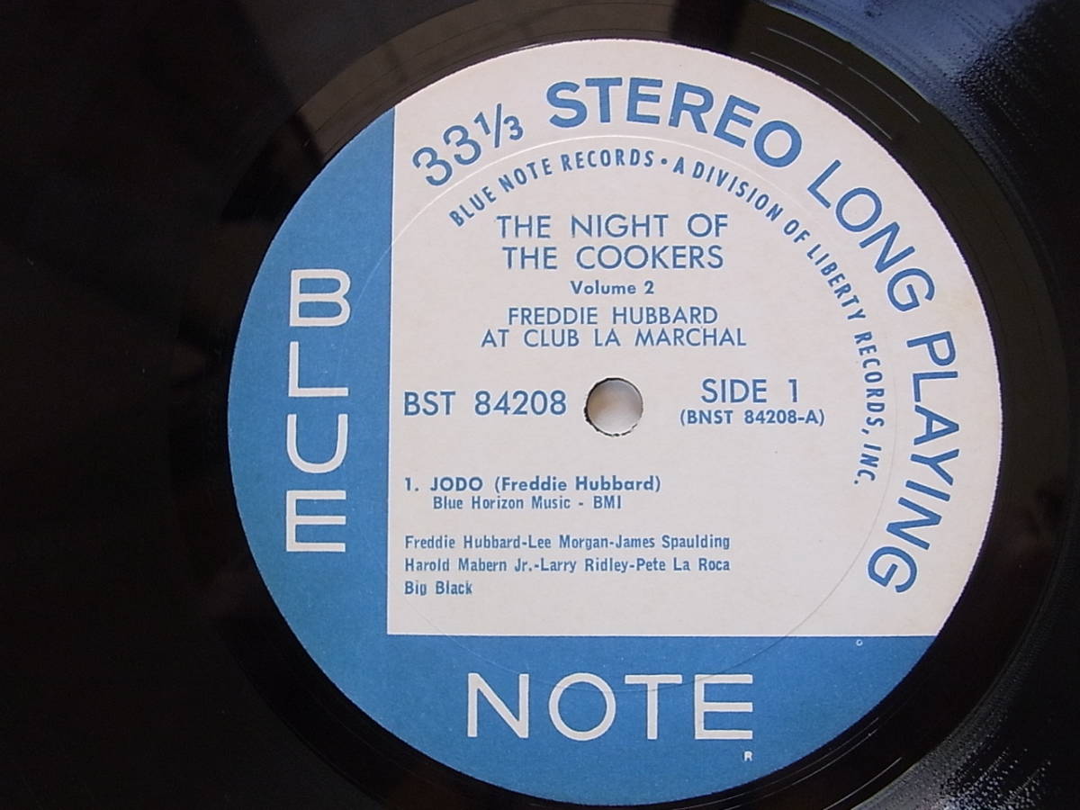 フレディ・ハバード 米盤BlueNoteリバティBST84208 The Night of the Cookers vol.2 _画像3