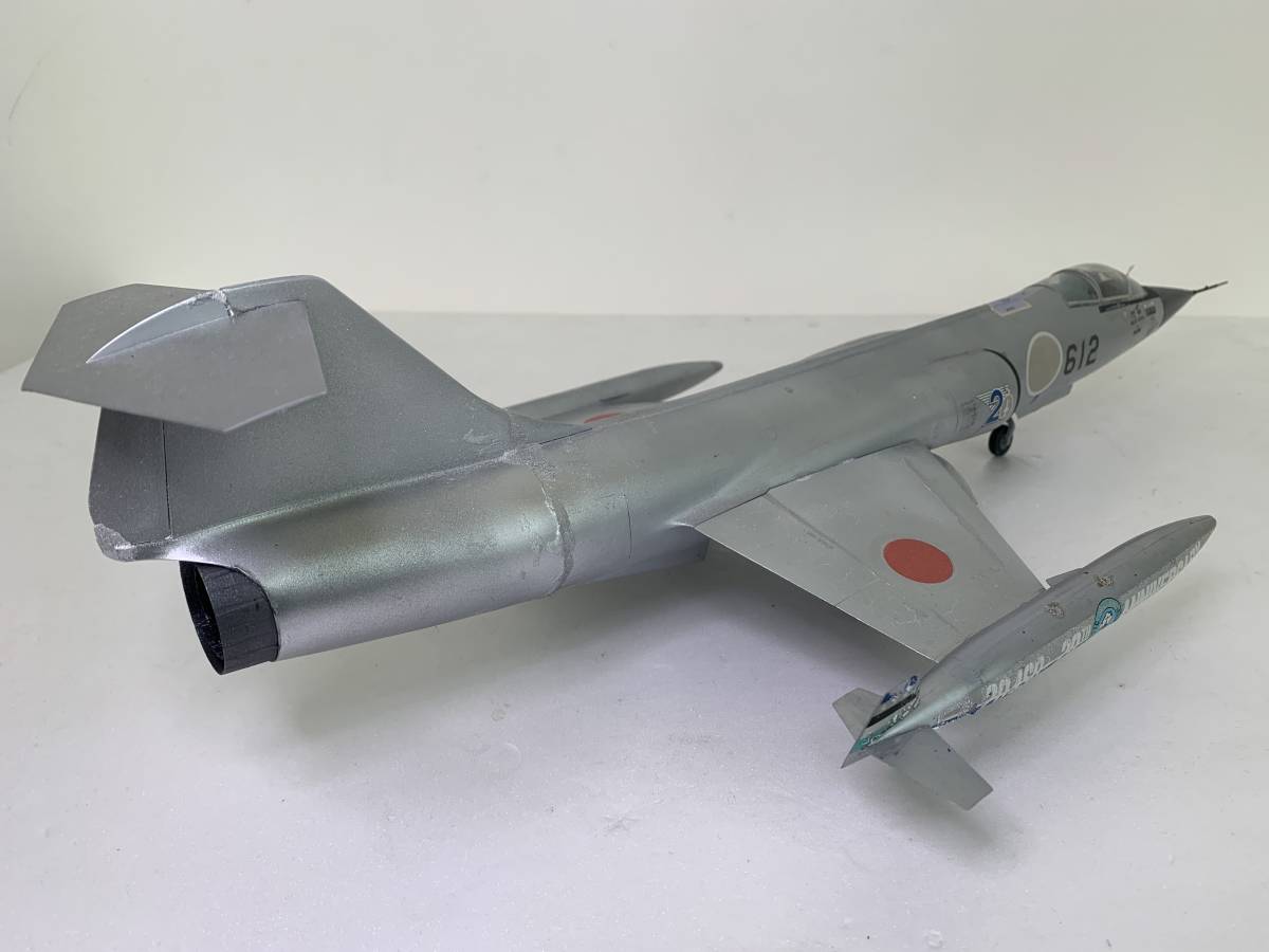 プラモデル 完成品 F-104J スターファイター 日本 航空自衛隊 戦闘機 軍用機 飛行機 模型 中古 ジャンク 現状品 szlp_画像6
