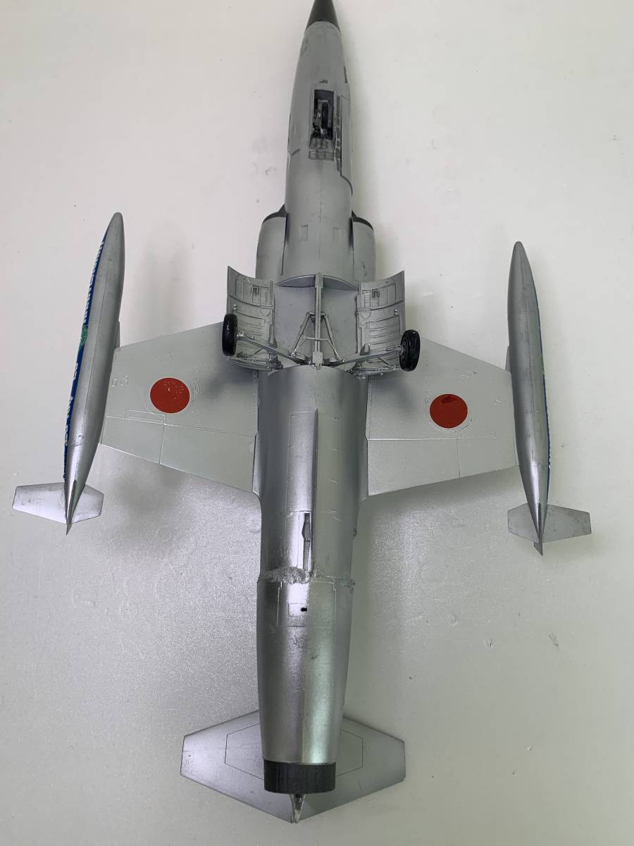 プラモデル 完成品 F-104J スターファイター 日本 航空自衛隊 戦闘機 軍用機 飛行機 模型 中古 ジャンク 現状品 szlp_画像7