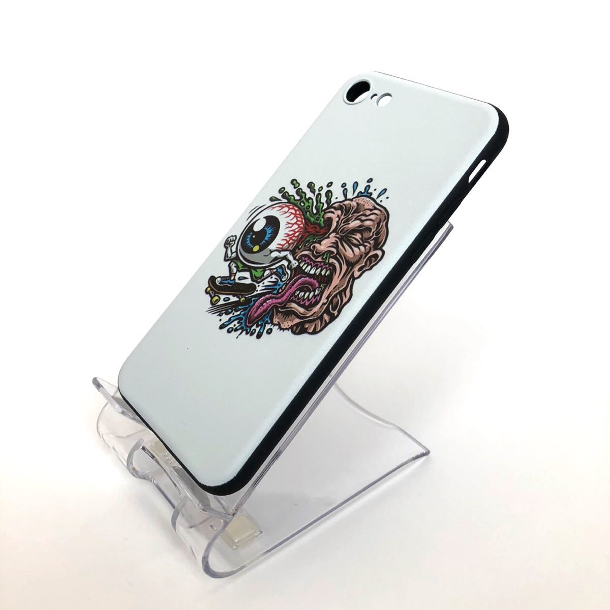 【新品】iPhoneケース スマホケース ソフトケース サンタクルーズシリコンケース スケートボード　iPhone7 iPhone8 iPhoneSE2 SE3_画像2