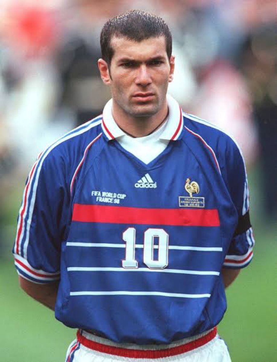 フランス代表 1998 フランスワールドカップ ユニフォーム ジダン フランス代表 1998 フランスワールドカップ ユニフォーム ジダン