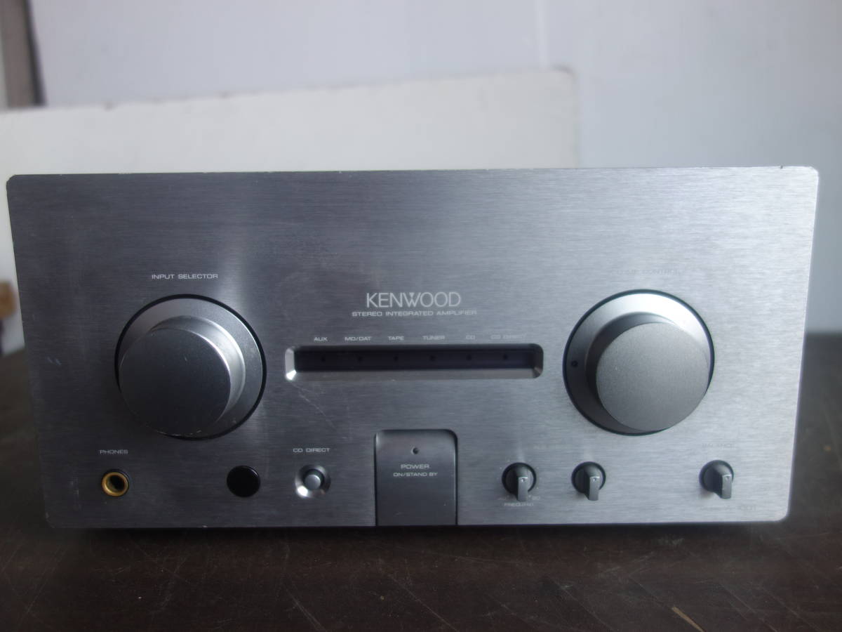 KENWOOD STEREO INTEGRATED AMPLIFIER A-1001_画像2