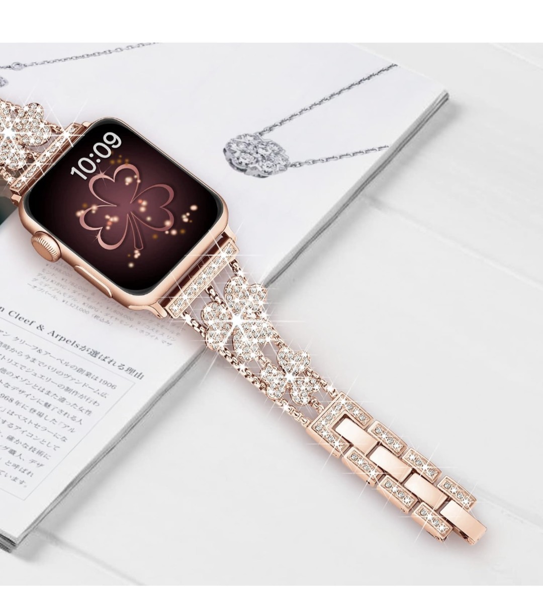 511h1818 [Daturus] interchangeable Apple Watch band Apple watch band series 8/7/6/SE/5/4/3/2/1 correspondence ( rose Gold )