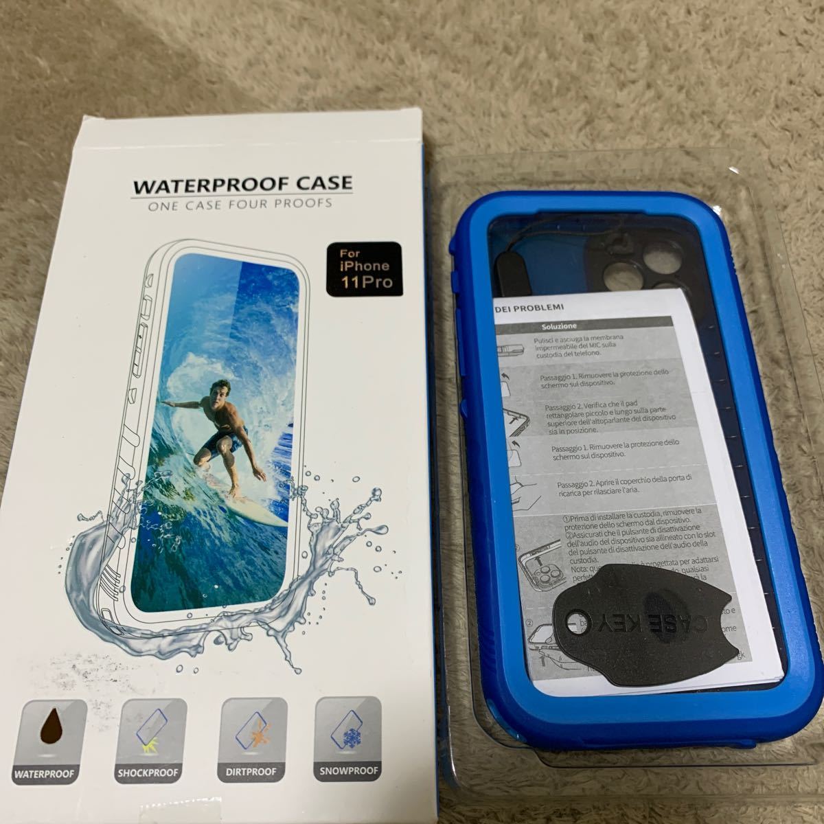 511t1018☆ Cozycase 対応 iPhone 11 Pro Max ケース 防水 - iPhone11ProMax用ケース 耐衝撃の画像1