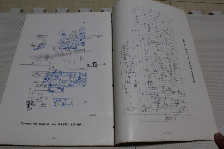 【コレクター放出品 痛みあり　ジャンク】エルモ　ELMO 612R 1018R パーツリスト_画像3