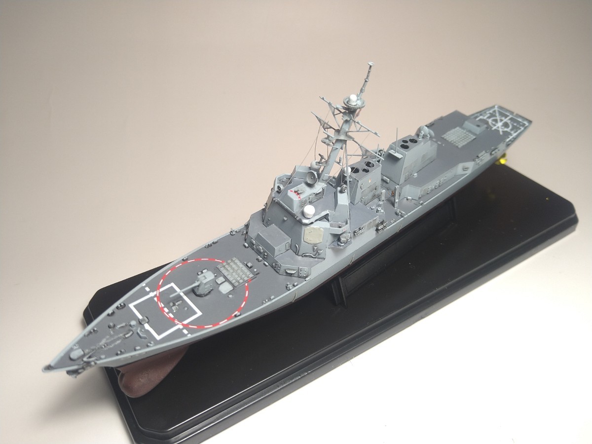 1/700アメリカ海軍駆逐艦フォレスト・シャーマン塗装済み完成品_画像7