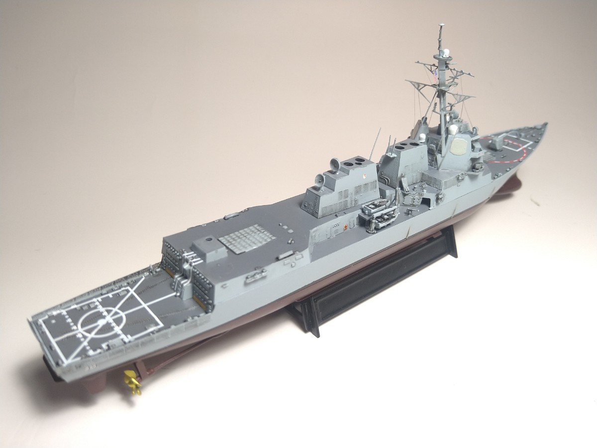 1/700アメリカ海軍駆逐艦フォレスト・シャーマン塗装済み完成品_画像8