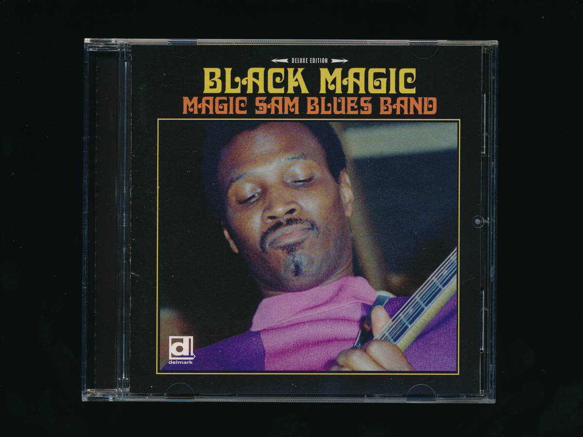 ☆マジック・サム MAGIC SAM BLUES BAND☆BLACK MAGIC : DELUXE EDITION☆2015年帯付日本盤☆DELMARK / P-VINE PCD-24456☆8 bonus track☆_画像2