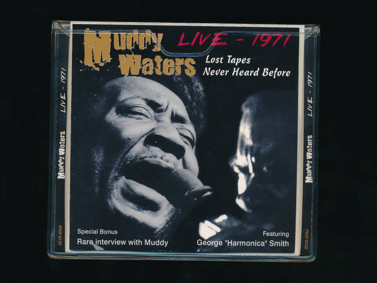 ☆MUDDY WATERS☆LIVE - 1971: LOST TAPES NEVER HEARD BEFORE☆1998年帯付日本盤☆TOPCAT / P-VINE NONSTOP PVCP-8722☆_画像2
