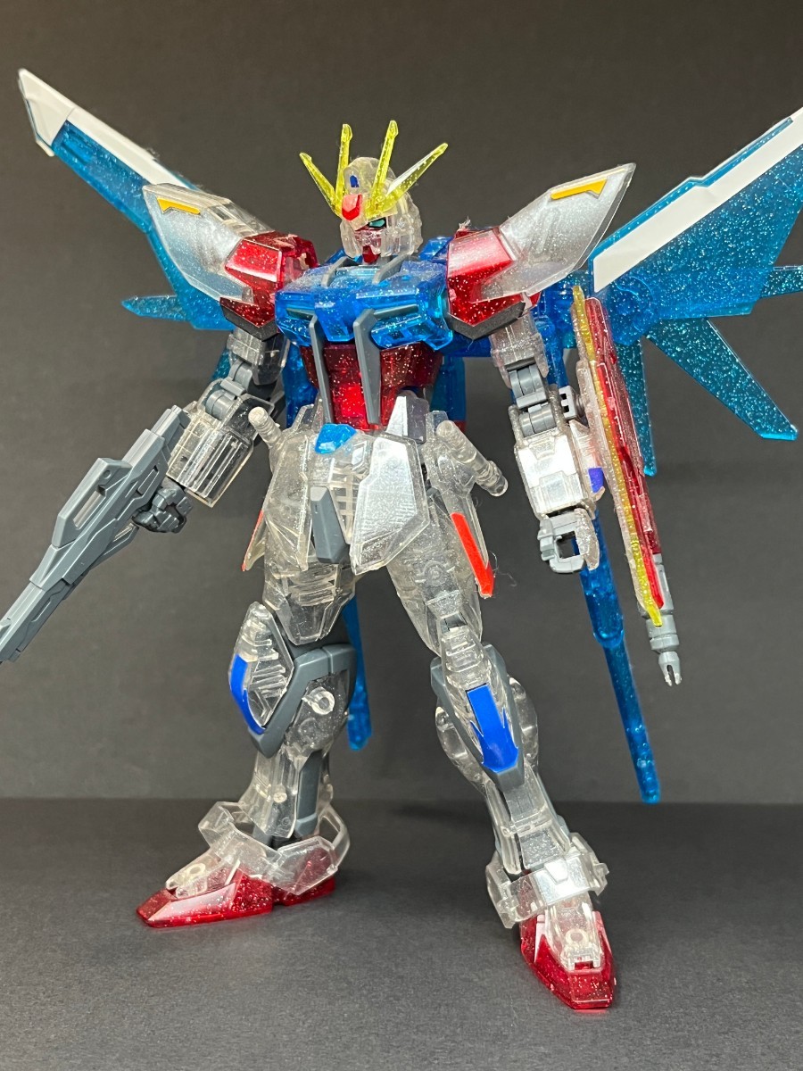 HG 1/144 ガンダムアストレイ レッドフレーム フライトユニット装備 ビルドストライクガンダム フルパッケージ ガンプラEXPO 組立済み_画像7