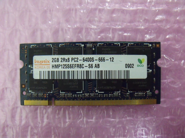 HYNIX (HMP125S6EFR8C-S6) PC2-6400 (DDR2-800) 2GB ★定形外送料120円★_画像1